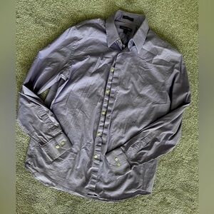 Express Men's Lavender Button Down Shirt